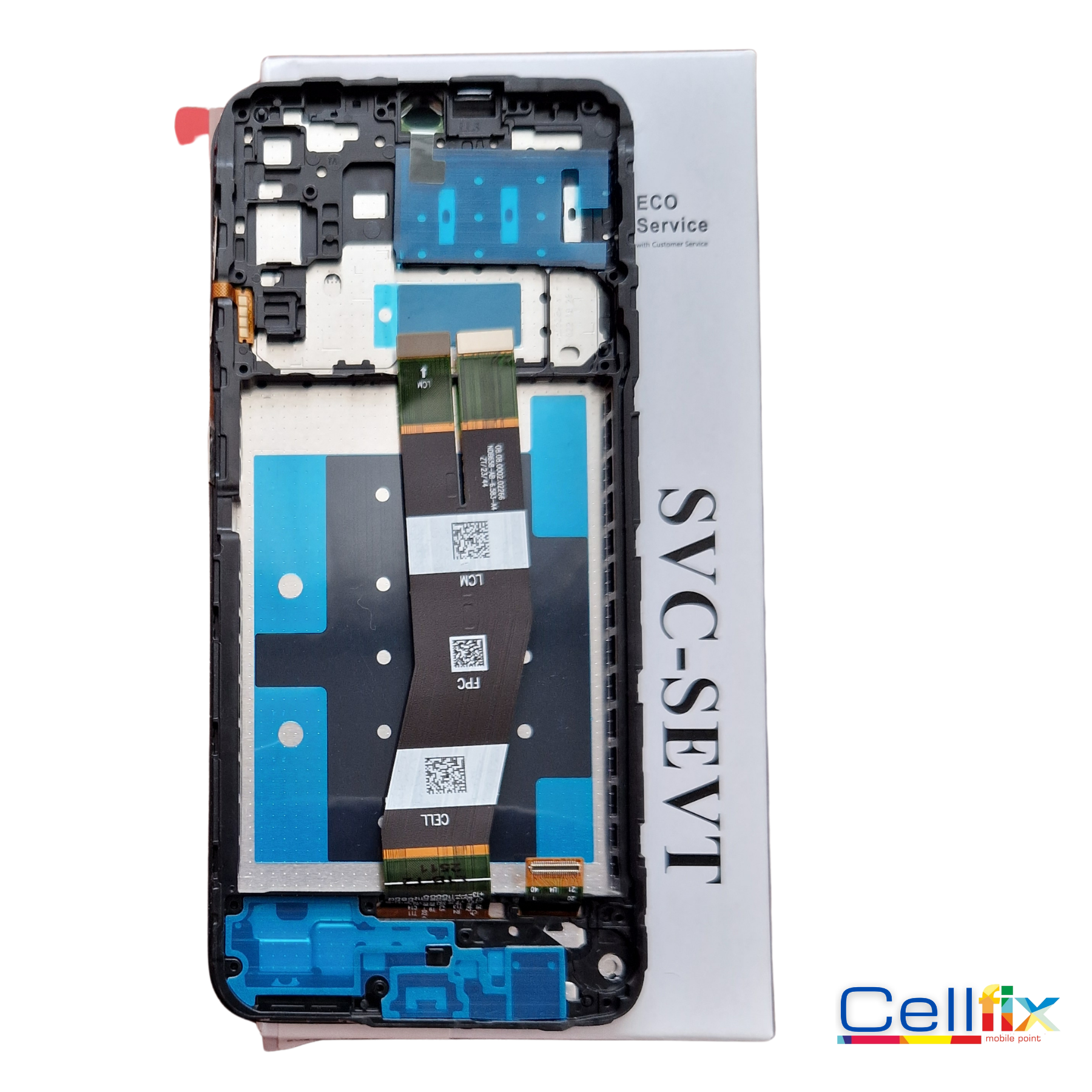 SAMSUNG A22 5G / SM-A226 BLACK (WF) LCD